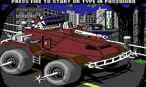 Motor Massacre - Commodore 64