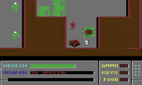Motor Massacre - Commodore 64