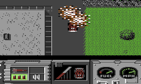 Motor Massacre - Commodore 64