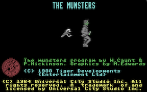 The Munsters - Commodore 64