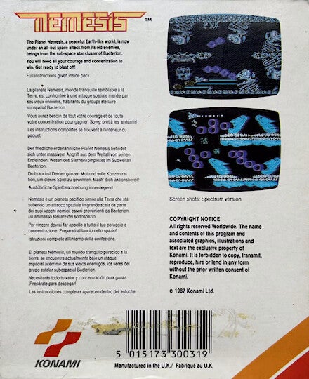 Nemesis - Commodore 64