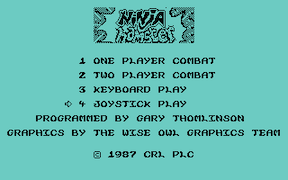 Ninja Hamster - Commodore 64