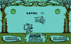 Ninja Hamster - Commodore 64