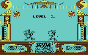 Ninja Hamster - Commodore 64