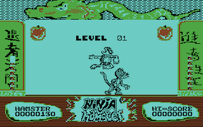 Ninja Hamster - Commodore 64