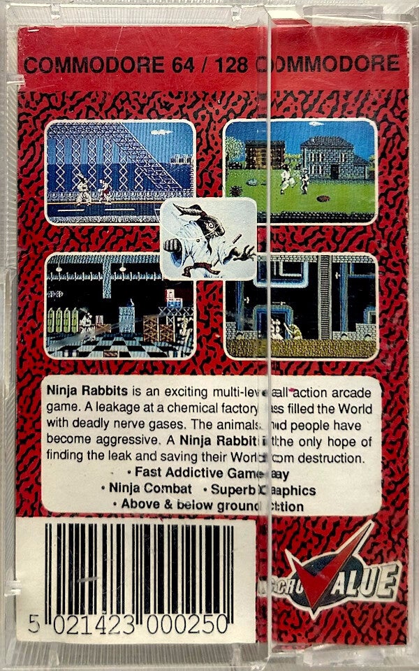 Ninja Rabbits - Commodore 64