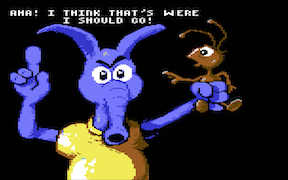 Nobby the Aardvark - Commodore 64 
