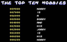 Nobby the Aardvark - Commodore 64 