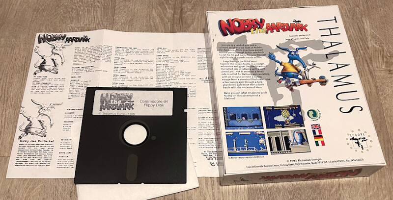 Nobby the Aardvark - Commodore 64 