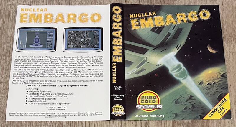 Nuclear Embargo - Commodore 64