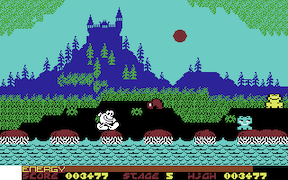 Olli & Lissa - The Ghost of Shilmoore Castle - Commodore 64