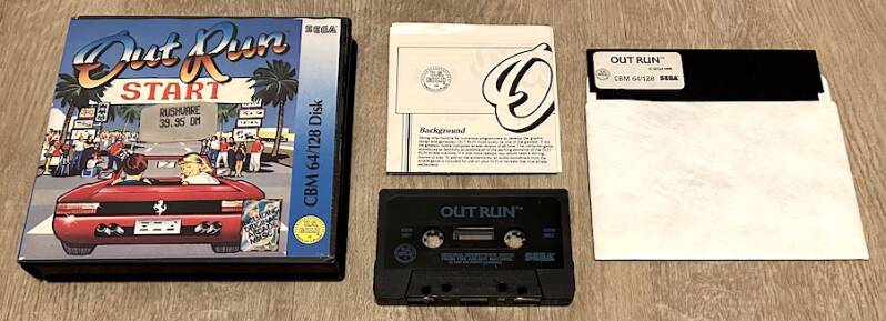Out Run - Commodore 64