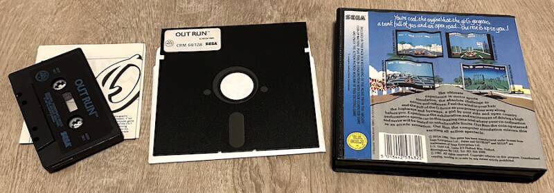 Out Run - Commodore 64