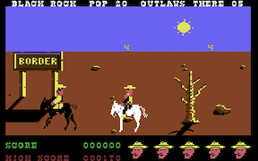 Outlaws - Commodore 64