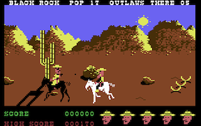 Outlaws - Commodore 64