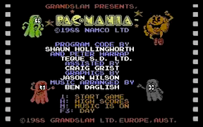 Pac-Mania - Commodore 64