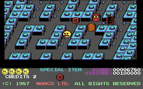 Pac-Mania - Commodore 64
