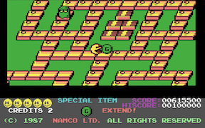 Pac-Mania - Commodore 64
