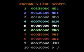 Pac-Mania - Commodore 64