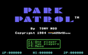 Park Patrol - Commodore 64