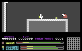 Phantom of the Asteroids - Commodore 64