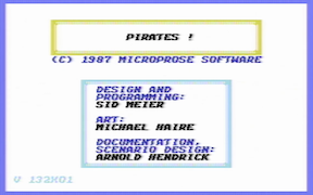 Sid Meier's Pirates! - Commodore 64