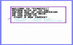 Sid Meier's Pirates! - Commodore 64