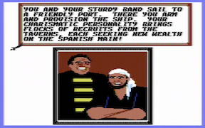 Sid Meier's Pirates! - Commodore 64