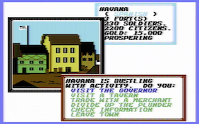 Sid Meier's Pirates! - Commodore 64