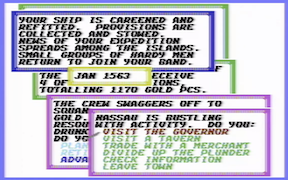 Sid Meier's Pirates! - Commodore 64