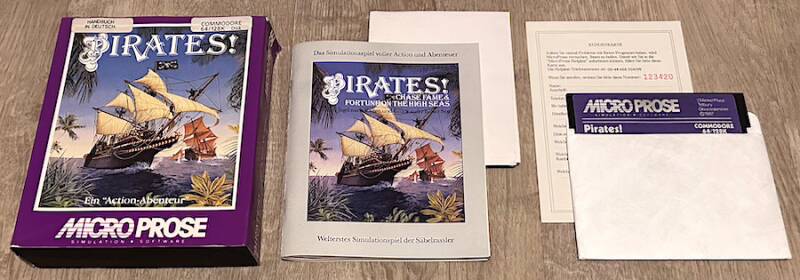 Sid Meier's Pirates! - Commodore 64