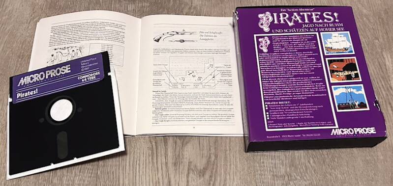 Sid Meier's Pirates! - Commodore 64