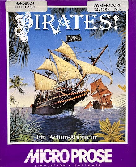 Sid Meier's Pirates! - Commodore 64