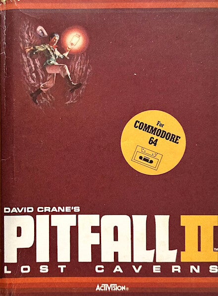 Pitfall 2 - Lost Caverns - Commodore 64