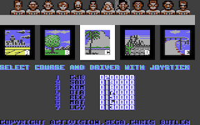 Power Drift - Commodore 64