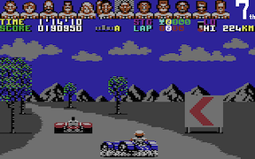 Power Drift - Commodore 64