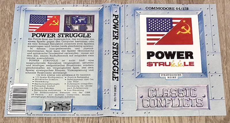 Power Struggle - Commodore 64