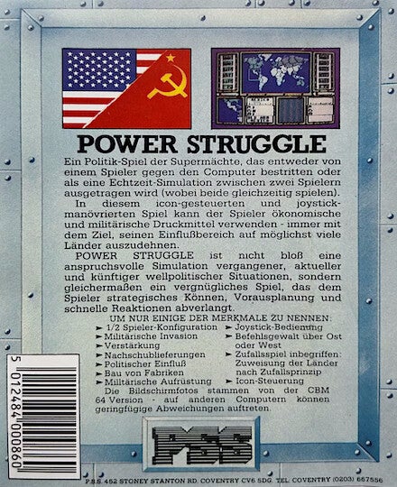 Power Struggle - Commodore 64