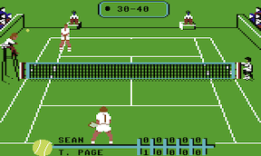 Pro Tennis Tour - Commodore 64