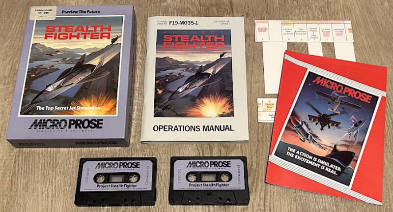 Project Stealth Fighter - Commodore 64
