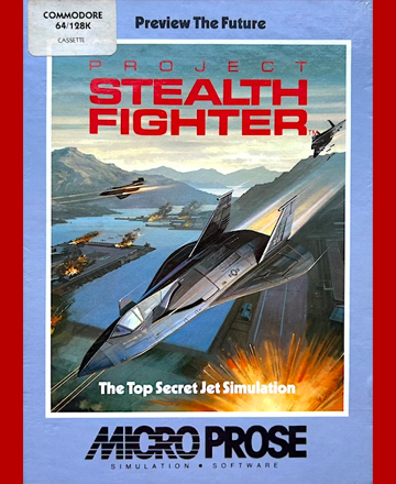Project Stealth Fighter - Commodore 64
