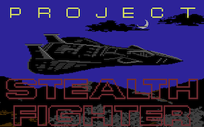 Project Stealth Fighter - Commodore 64