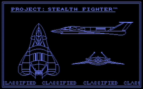 Project Stealth Fighter - Commodore 64