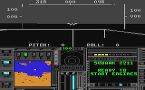 Project Stealth Fighter - Commodore 64