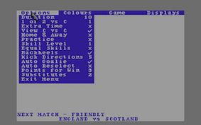 Emlyn Hughes International Soccer - Commodore 64