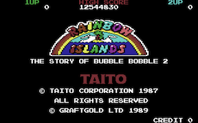 Rainbow Islands - Commodore 64