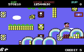 Rainbow Islands - Commodore 64