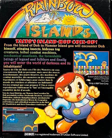 Rainbow Islands - Commodore 64