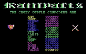 Ramparts - Commodore 64