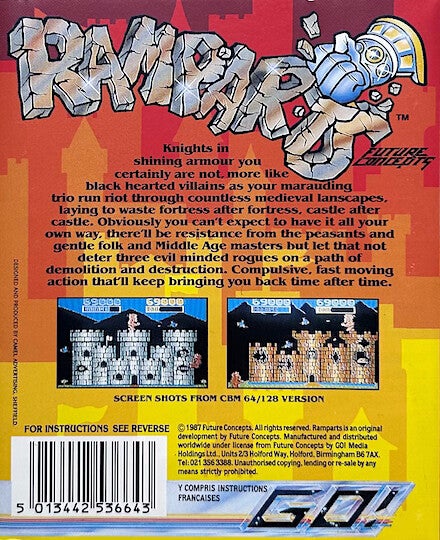 Ramparts - Commodore 64